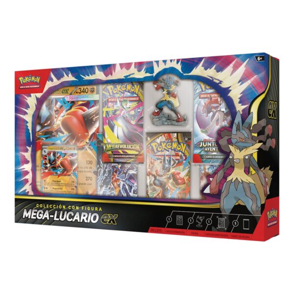 Caja Colección con Figura Mega-Lucario Ex (español)