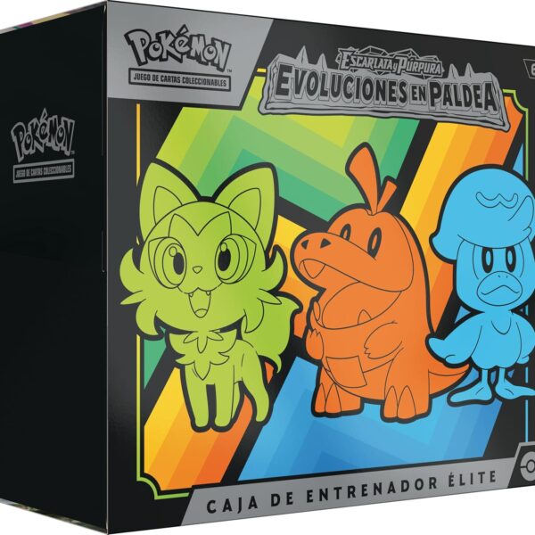 Caja Élite Entrenador Evoluciones en Paldea (español)